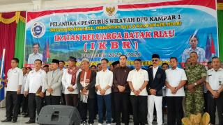 Pelantikan DPD IKBR Dihadiri Anggota DPRD Kampar, Hendri Domo, Berikut Pesannya